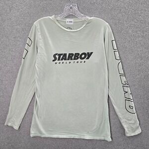 The Weeknd Men Shirt Small Green Starboy World Tour XO Phase LOTF 2 KOTF READ